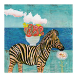 Zebra Seaside