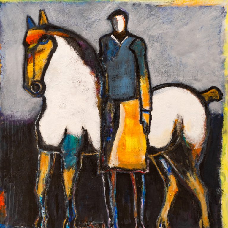 Horse With Yellow