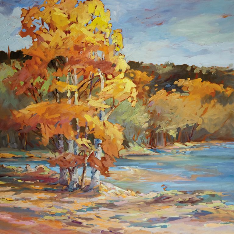 Autumn Cottonwoods