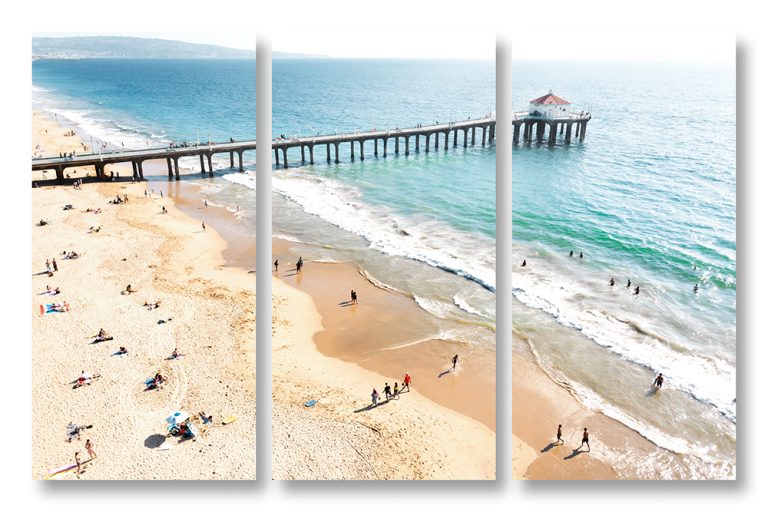 Manhattan Pier triptych