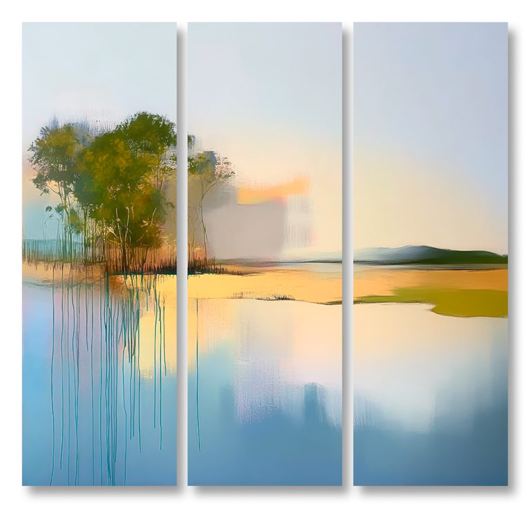 Shifting Silence 1 triptych