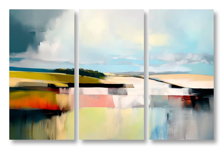 Fragments 1 triptych