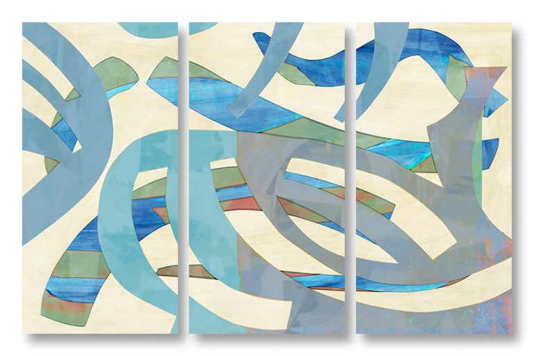 Cutouts 2 Triptych