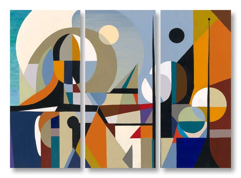 What Thought Looks Like Triptych