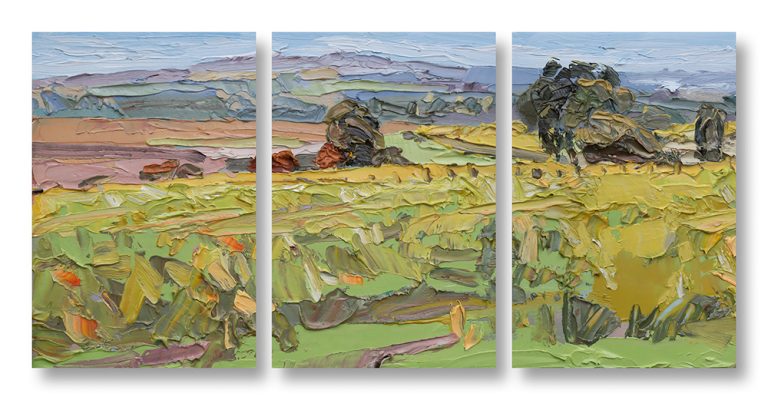 Lily Farm Triptych